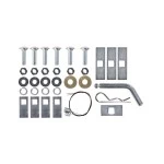 Trailer Tow Hitch Hardware Fastener Kit For 08-11 Ford Focus 2 or 4-Door 1-1/4" Towing Receiver Class 1
