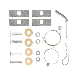 Trailer Tow Hitch Hardware Fastener Kit For 09-13 Subaru Forester 08-11 Impreza 1-1/4" Towing Receiver Class 1