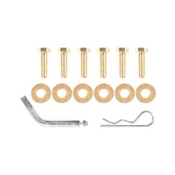 Trailer Tow Hitch Hardware Fastener Kit For 03-10 Pontiac Vibe 03-14 Toyota Matrix 1 1/4" Receiver Class 1