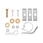 Trailer Tow Hitch Hardware Fastener Kit For 07-13 Suzuki SX4 Sportback 1-1/4" Towing Receiver Class 1