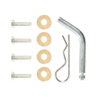 Trailer Tow Hitch Hardware Fastener Kit For 06-14 Toyota Yaris 07-11 Sedan 1-1/4" Towing Receiver Class 1