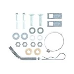Trailer Tow Hitch Hardware Fastener Kit For 10-13 Mazda 3 Hatchback 1-1/4" Towing Receiver Class 1