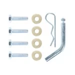 Trailer Tow Hitch Hardware Fastener Kit For 09-12 Hyundai Elantra Touring 1-1/4" Towing Receiver Class 1