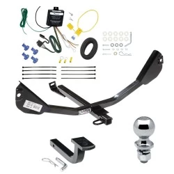 Trailer Tow Hitch For 10-15 Chevrolet Camaro Convertible, Exc Ground Effects Complete Package w/ Wiring Draw Bar and 2" Ball