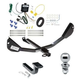 Trailer Tow Hitch For 10-15 Chevrolet Camaro Convertible, Exc Ground Effects Complete Package w/ Wiring Draw Bar and 2" Ball