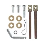 Trailer Tow Hitch Hardware Fastener Kit For 06-11 Acura CSX All Models 13-21 ILX Except Hybrid 1-1/4" Receiver