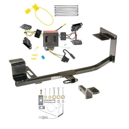 Tow Hitch w/ Wiring and Draw-Bar 06-14 Volkswagen Jetta Sedan Exc TDI Trailer Receiver Class I 1-1/4" Tekonsha