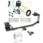 Tow Hitch w/ Wiring and Draw-Bar 06-14 Volkswagen Jetta Sedan Exc TDI 2005 New Body 10-14 Golf Wagon 11-14 SportWagen Exc TDI Trailer Receiver Class I 1-1/4" Tekonsha