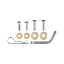 Trailer Tow Hitch Hardware Fastener Kit For 11-17 Nissan Juke AWD Models 13-17 Except NISMO 1-1/4" Towing Receiver Class 1