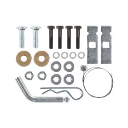 Trailer Tow Hitch Hardware Fastener Kit For 12-18 Ford Focus Sedan Hatchback Except ST 1 1/4" Receiver Class 1