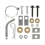 Trailer Tow Hitch Hardware Fastener Kit For 12-18 Chevy Sonic Sedan 1-1/4" Towing Receiver Class 1
