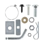 Trailer Tow Hitch Hardware Fastener Kit For 08-17 Mitsubishi Lancer Except Dual Exhaust Trailer Hitch Tow Receiver