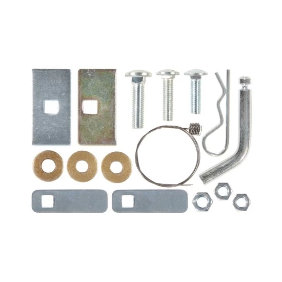 Trailer Tow Hitch Hardware Fastener Kit For 12-19 Nissan Versa 12-13 Sedan Only 1-1/4" Towing Receiver Class 1