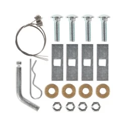 Trailer Tow Hitch Hardware Fastener Kit For 13-16 Dodge Dart 1-1/4" Towing Receiver Class 1