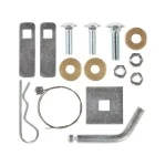 Trailer Tow Hitch Hardware Fastener Kit  For 13-15 Chevy Spark LT w/Ground Effects 1-1/4" Receiver