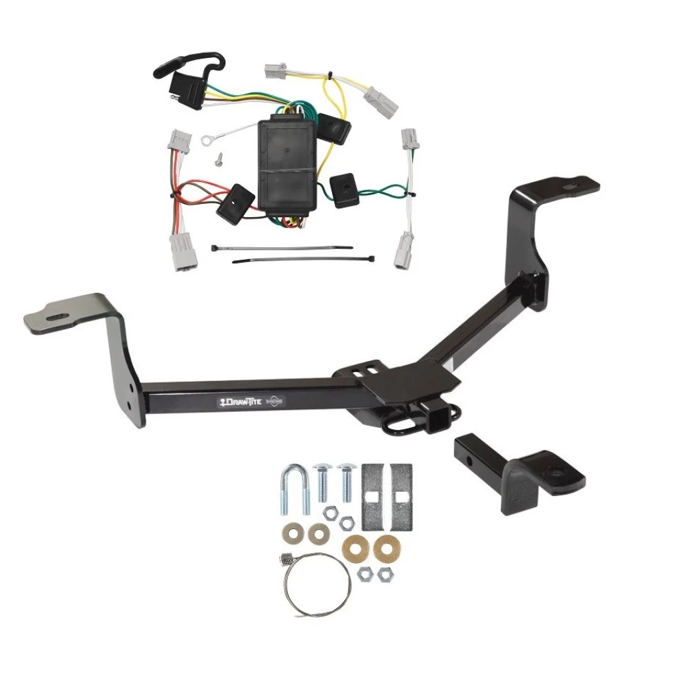 Tow Hitch w/ Wiring and Draw-Bar 08-12 Honda Accord Coupe & Sedan Trailer Receiver Class I 1-1/4" Tekonsha