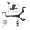 Trailer Tow Hitch For 08-12 Honda Accord Coupe & Sedan Complete Package w/ Wiring Draw Bar and 2" Ball