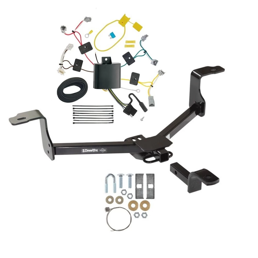 Tow Hitch w/ Wiring and Draw-Bar 16-17 Honda Accord Sedan Exc Hybrid Trailer Receiver Class I 1-1/4" Tekonsha
