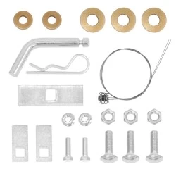 Trailer Tow Hitch Hardware Fastener Kit For 13-23 Nissan Sentra S SL SV Only 1-1/4" Towing Receiver Class 1