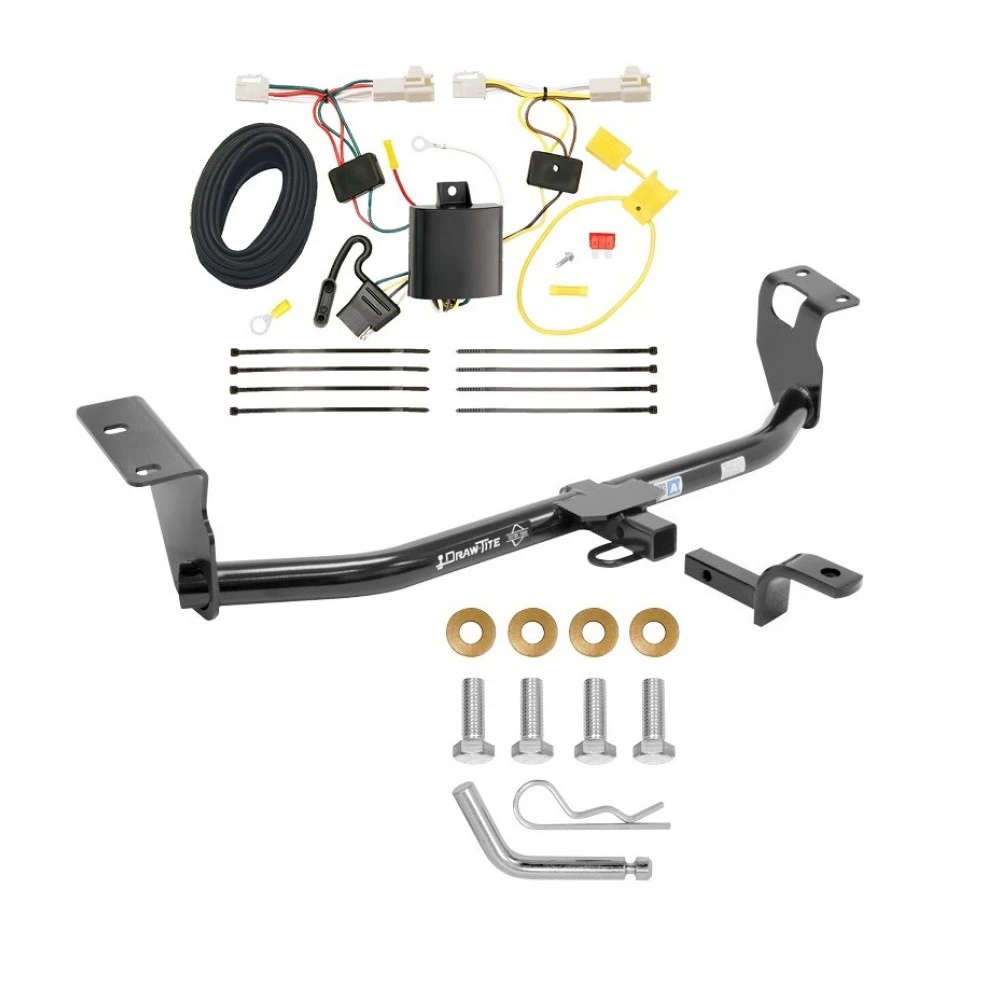 Custom Fit Trailer Hitch Draw-Bar w/ Pin/Clip Wiring Harness (Plug & Play) Installation Hardware Installation Instructions 249130 118459 Draw-Tite Tow Hitch Wiring and Draw-Bar 09-13 Toyota Corolla Trailer Receiver Class I 1-1/4" Tekonsha 09 10 Tow Hitch w/ Wiring and Draw-Bar 09-13 Toyota Corolla Trailer Receiver Class I 1-1/4" Tekonsha