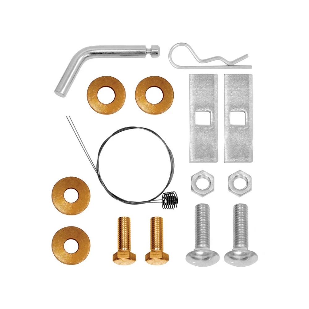Trailer Tow Hitch Hardware Fastener Kit For 14-18 Mazda 3 Hatchback 1-1/4" Towing Receiver Class 1