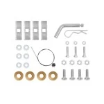 Trailer Tow Hitch Hardware Fastener Kit For 15-17 Chrysler 200 1-1/4" Towing Receiver Class 1