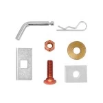 Trailer Tow Hitch Hardware Fastener Kit For 16-21 Mazda CX-3 1-1/4" Towing Receiver