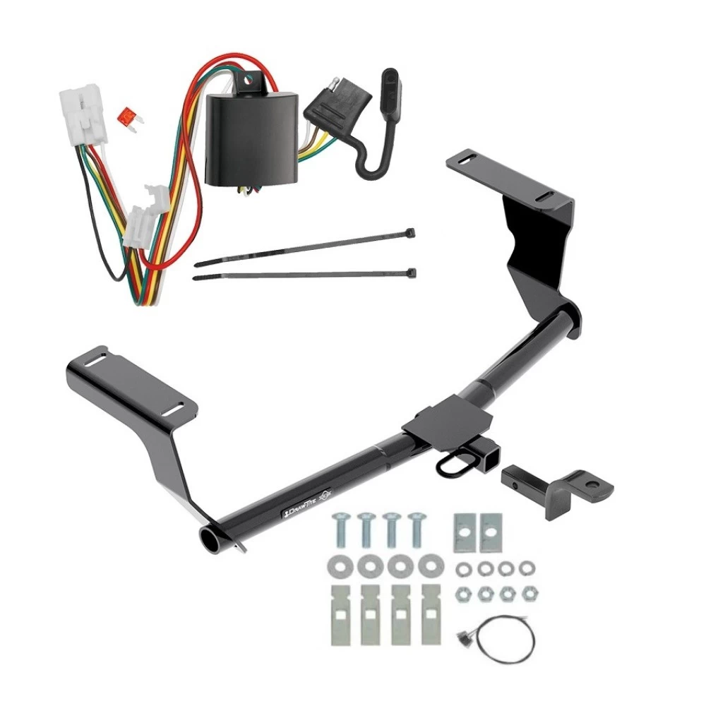 Tow Hitch w/ Wiring and Draw-Bar 13-13 Subaru XV Crosstrek 14-15 (Except Hybrid) Trailer Receiver Class I 1-1/4" Tekonsha