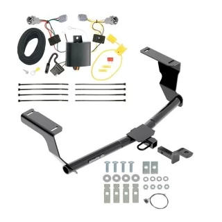 Tow Hitch w/ Wiring and Draw-Bar 12-16 Subaru Impreza 5 Dr. Wagon single exhaust Trailer Receiver Class I 1-1/4" Tekonsha