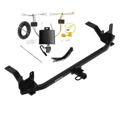 Trailer Tow Hitch For 18-23 KIA Rio Sedan w/ Wiring Harness Kit Class 1 1-1/4" Receiver Draw-Tite