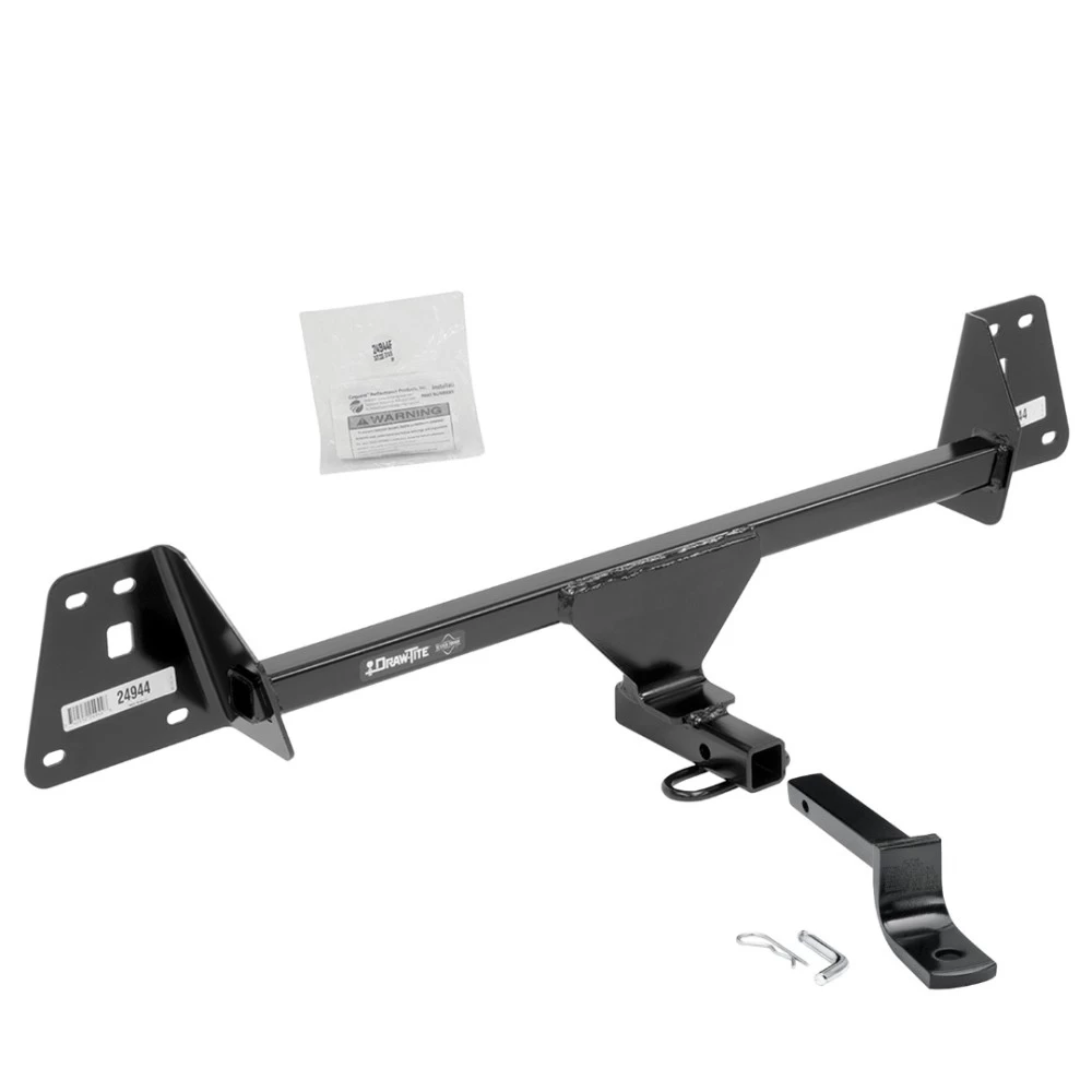 Trailer Tow Hitch For 16-22 Toyota Prius 17-22 Prime 19-22 AWD-e w/ Draw Bar Kit Class 1 1-1/4" Receiver Draw-Tite