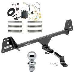 Trailer Tow Hitch For 16-18 Toyota Prius All Models Complete Package w/ Wiring Draw Bar and 1-7/8" Ball