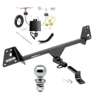 Trailer Tow Hitch For 17-22 Toyota Prius Prime All Models Complete Package w/ Wiring Draw Bar and 2" Ball
