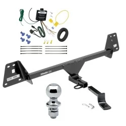 Trailer Tow Hitch For 19-22 Toyota Prius AWD-e All Models Complete Package w/ Wiring Draw Bar and 1-7/8" Ball