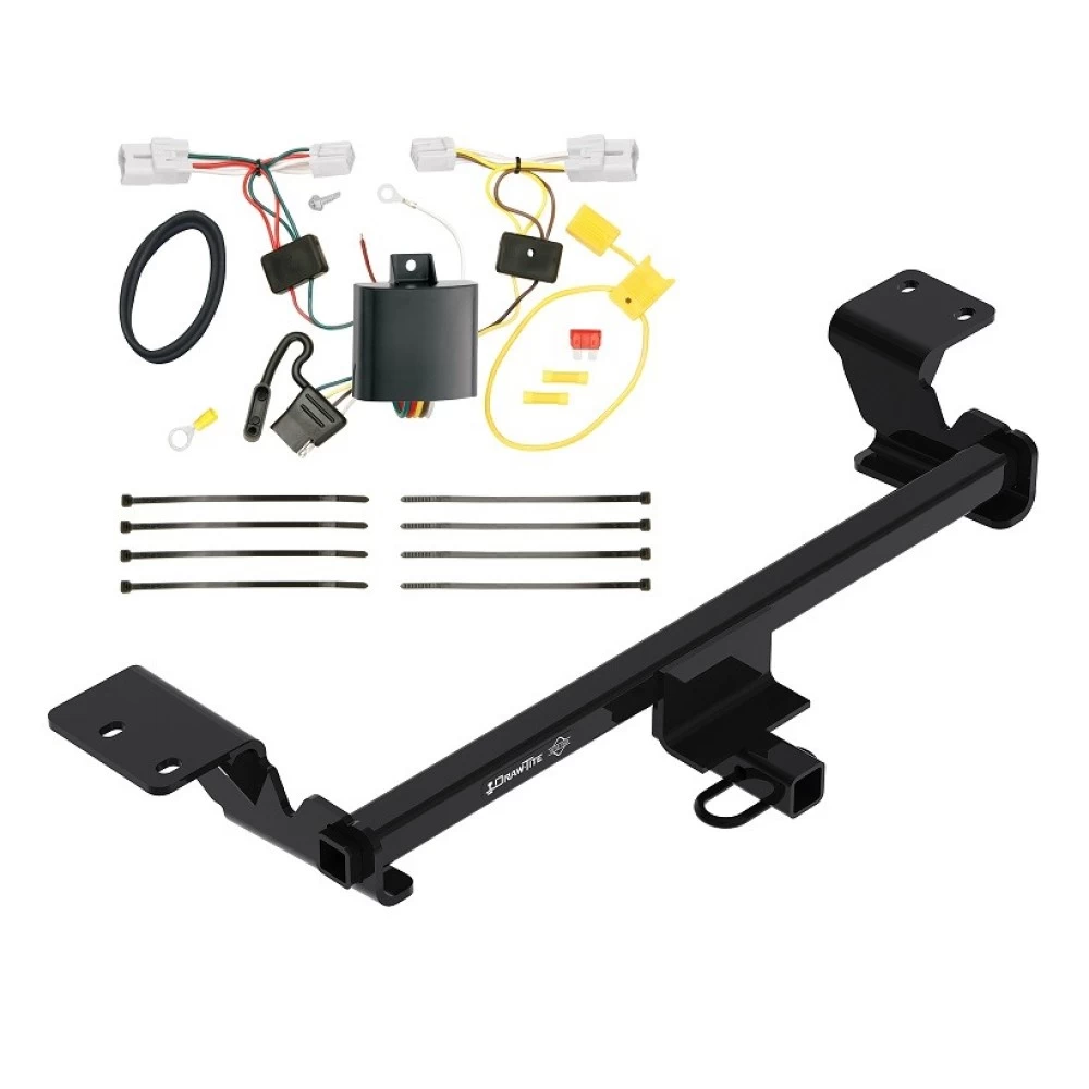 Trailer Hitch w/ Wiring For 12-17 Toyota Prius V All Models Class I 1-1/4" Tow Receiver Draw-Tite Tekonsha