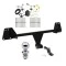 Trailer Tow Hitch For 18-22 Toyota C-HR All Models Complete Package w/ Wiring Draw Bar and 1-7/8" Ball