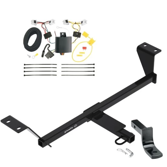 Trailer Tow Hitch For 20-23 Nissan Sentra Except S, SR, SR Turbo and Nismow/ Draw Bar and Wiring Harness Kit