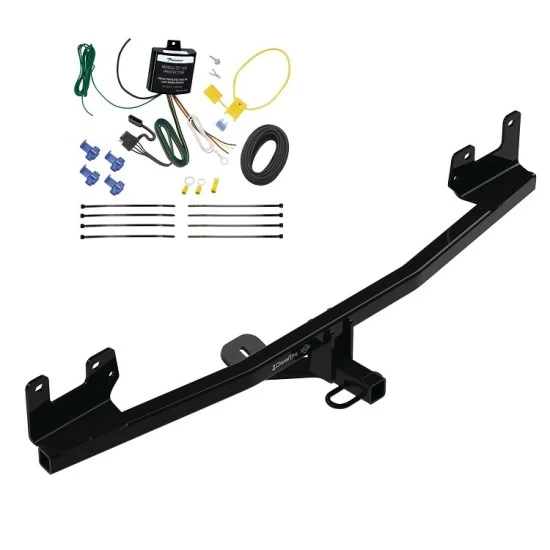 Trailer Tow Hitch For 20-20 KIA Rio Hatchback w/ Wiring Harness Kit Class 1 1-1/4" Receiver Draw-Tite