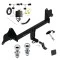 Trailer Tow Hitch For 20-23 Tesla 3 Deluxe Package Wiring 2" and 1-7/8" Ball and Lock
