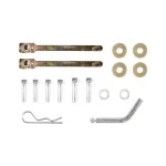 Trailer Tow Hitch Hardware Fastener Kit For 97-06 Jeep Wrangler TJ 1-1/4" Towing Receiver Class 2