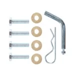 Trailer Tow Hitch Hardware Fastener Kit  For 05-09 Hyundai Tucson 05-10 KIA Sportage 1-1/4" Receiver