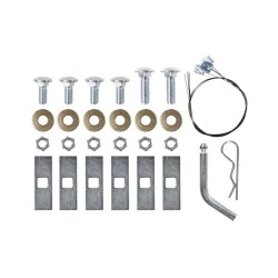 Trailer Tow Hitch Hardware Fastener Kit For 02-13 Chevy Impala 14-16 Old Body Style 1 1/4" Receiver Class 2