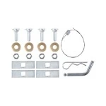 Trailer Tow Hitch Hardware Fastener Kit For 07-10 Ford Edge Lincoln MKX 1-1/4" Towing Receiver Class 2