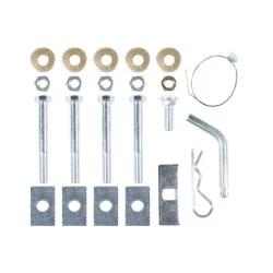 Trailer Tow Hitch Hardware Fastener Kit For 07-10 Chrysler Sebring Dodge Avenger 1-1/4" Receiver Class 2