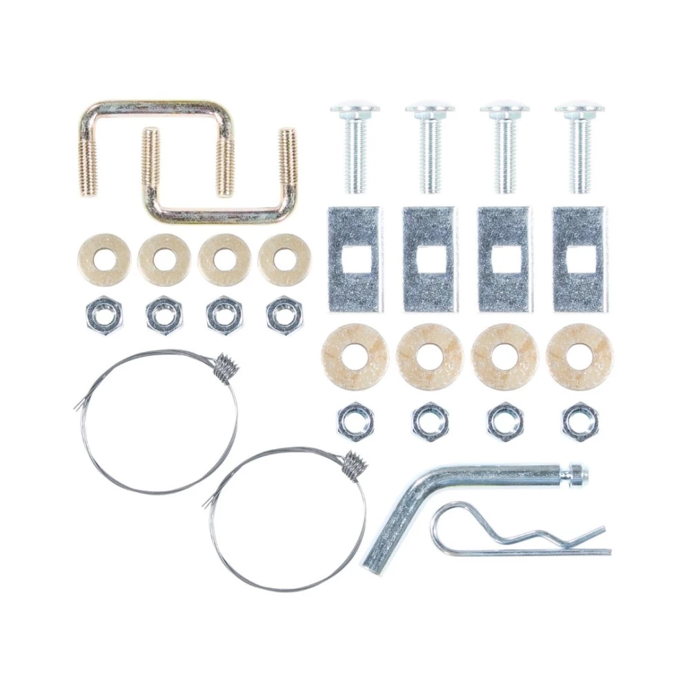 Trailer Tow Hitch Hardware Fastener Kit For 09-14 Hyundai Genesis Sedan 1-1/4" Towing Receiver Class 2