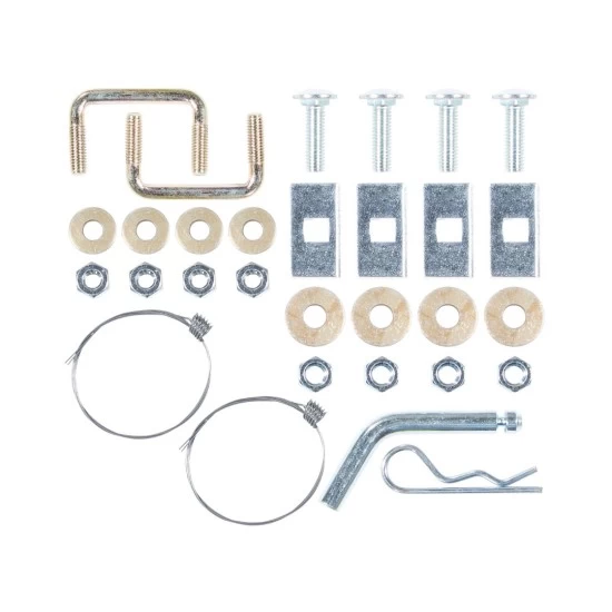 Trailer Tow Hitch Hardware Fastener Kit For 09-14 Hyundai Genesis Sedan 1-1/4" Towing Receiver Class 2