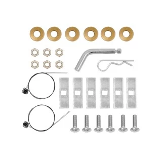 Trailer Tow Hitch Hardware Fastener Kit For 14-18 Subaru Forester 1 1/4" Towing Receiver Class 2