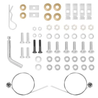 Trailer Tow Hitch Hardware Fastener Kit For 13-19 Ford Escape 1-1/4" Towing Receiver Class 2