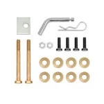 Trailer Tow Hitch Hardware Fastener Kit For 13-18 Hyundai Santa Fe 14-15 KIA Sorento 1-1/4" Receiver