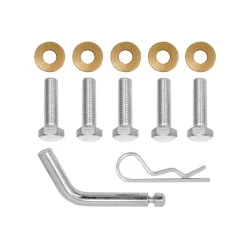 Trailer Tow Hitch Hardware Fastener Kit For 08-20 Nissan Rogue Except Krom & Sport 2014 Rogue Select 1-1/4" Towing Receiver Class 2